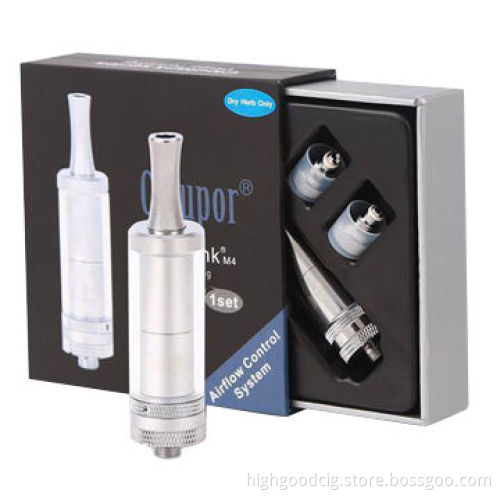 2014 Wholesale Electronic Cigarette Atomizer, Dry Herb Cloupor Cloutank M3 Vaporizer with Gift Pack